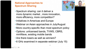 Spectrum sharing webinar